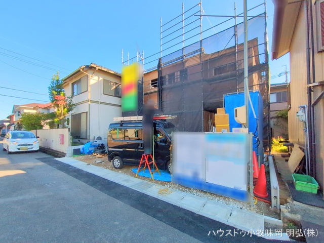 愛知県犬山市大字橋爪字一丁田の新築戸建て上棟写真 2025年10月22日撮影