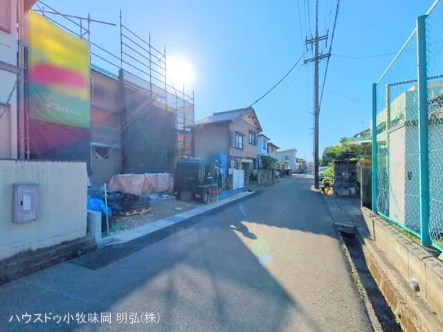 愛知県犬山市大字橋爪字一丁田の新築戸建て上棟写真 2025年10月22日撮影