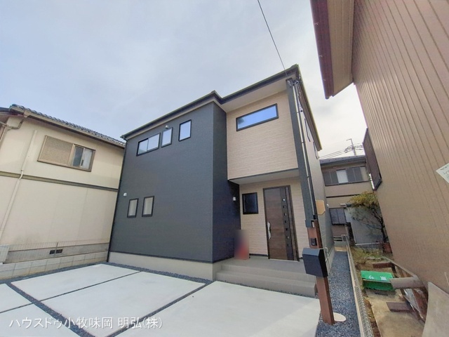 愛知県犬山市大字橋爪字一丁田の新築戸建て完成写真 2026年1月25日撮影