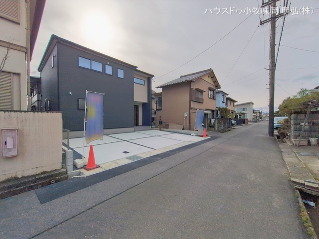 愛知県犬山市大字橋爪字一丁田の新築戸建て完成写真 2026年1月25日撮影