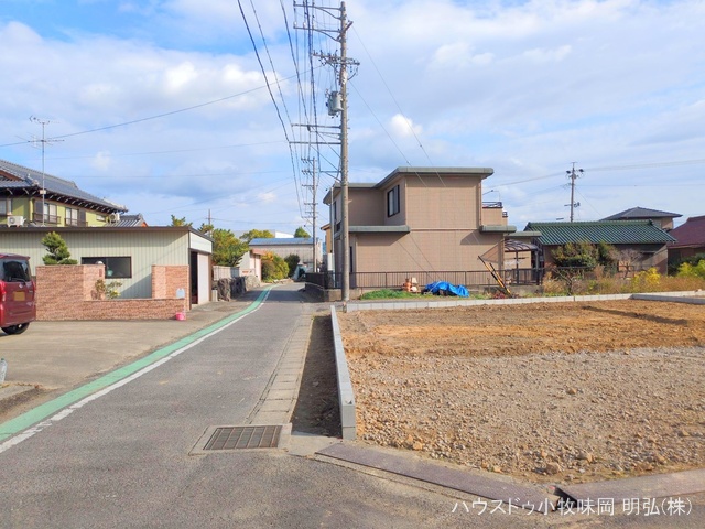 愛知県丹羽郡大口町二ツ屋２丁目の新築戸建て更地・土地写真 2025年12月2日撮影