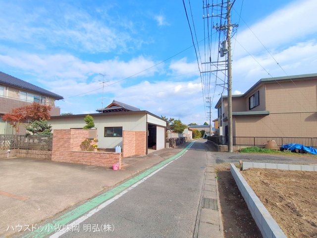 愛知県丹羽郡大口町二ツ屋２丁目の新築戸建て更地・土地写真 2025年12月2日撮影