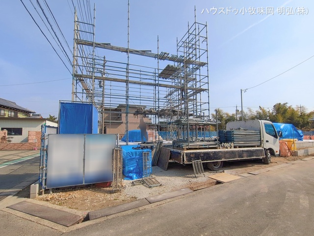 愛知県丹羽郡大口町二ツ屋２丁目の新築戸建て基礎写真 2026年2月15日撮影