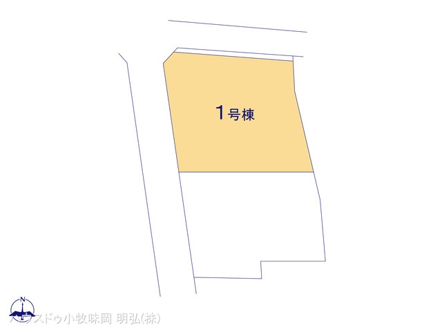 愛知県丹羽郡大口町二ツ屋２丁目の新築戸建て全体区画図 ※図面と異なる場合は現況を優先