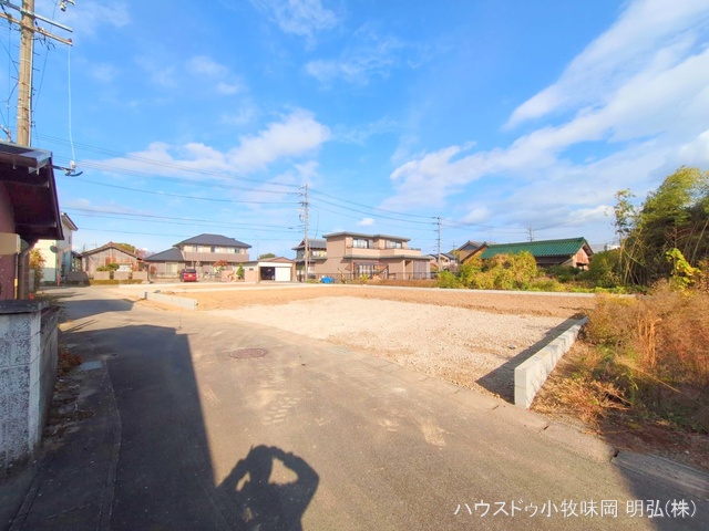 愛知県丹羽郡大口町二ツ屋２丁目の新築戸建て更地・土地写真 2025年12月2日撮影