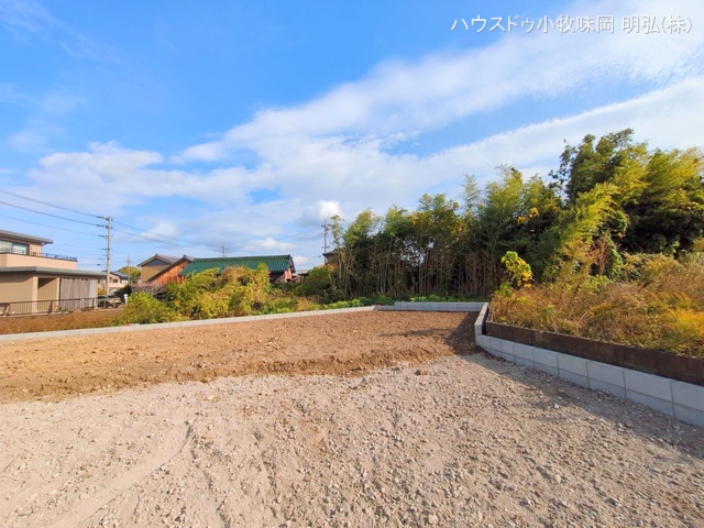 愛知県丹羽郡大口町二ツ屋２丁目の新築戸建て更地・土地写真 2025年12月2日撮影