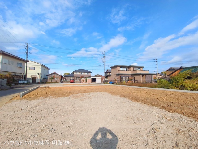 愛知県丹羽郡大口町二ツ屋２丁目の新築戸建て更地・土地写真 2025年12月2日撮影