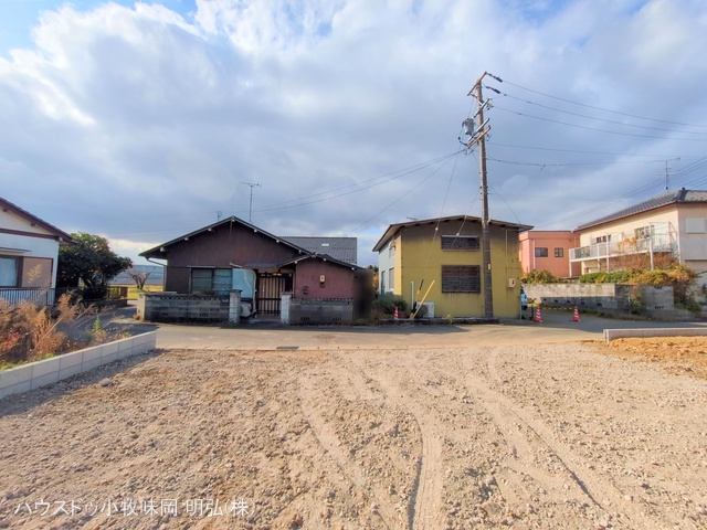 愛知県丹羽郡大口町二ツ屋２丁目の新築戸建て更地・土地写真 2025年12月2日撮影