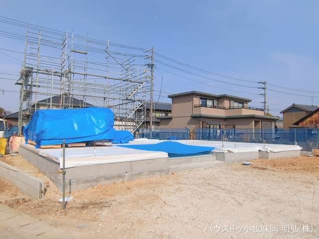 愛知県丹羽郡大口町二ツ屋２丁目の新築戸建て基礎写真 2026年2月15日撮影