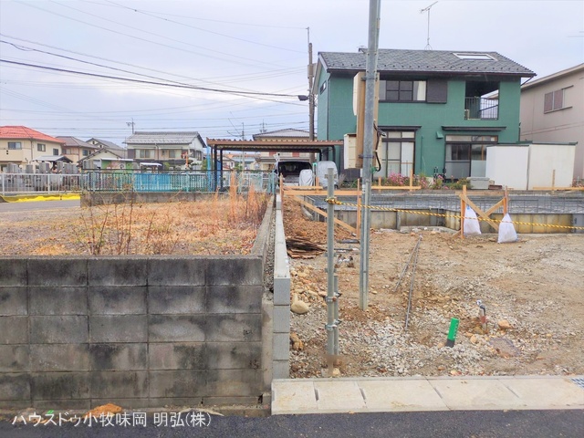 愛知県犬山市大字橋爪字地蔵下の新築戸建て基礎写真 2025年12月7日撮影