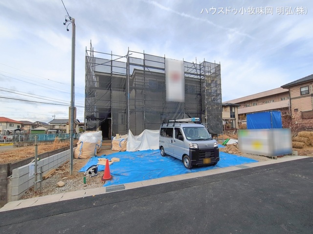 愛知県犬山市大字橋爪字地蔵下の新築戸建てシート写真 2026年1月19日撮影