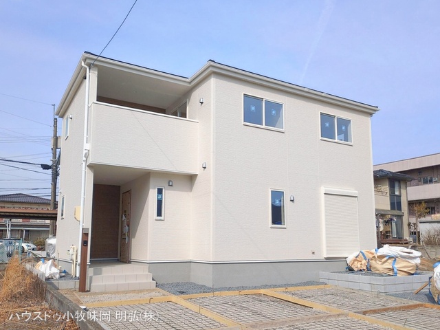 愛知県犬山市大字橋爪字地蔵下の新築戸建て外構写真 2026年2月15日撮影