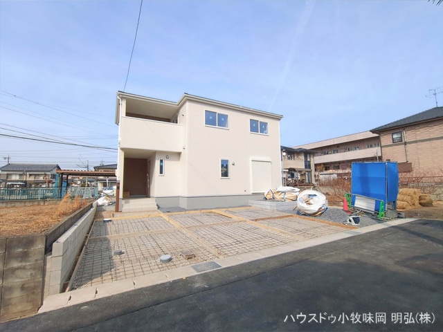 愛知県犬山市大字橋爪字地蔵下の新築戸建て外構写真 2026年2月15日撮影