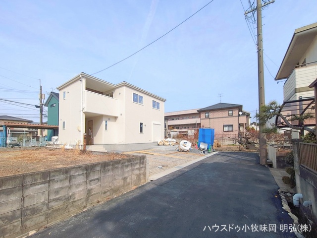 愛知県犬山市大字橋爪字地蔵下の新築戸建て外構写真 2026年2月15日撮影