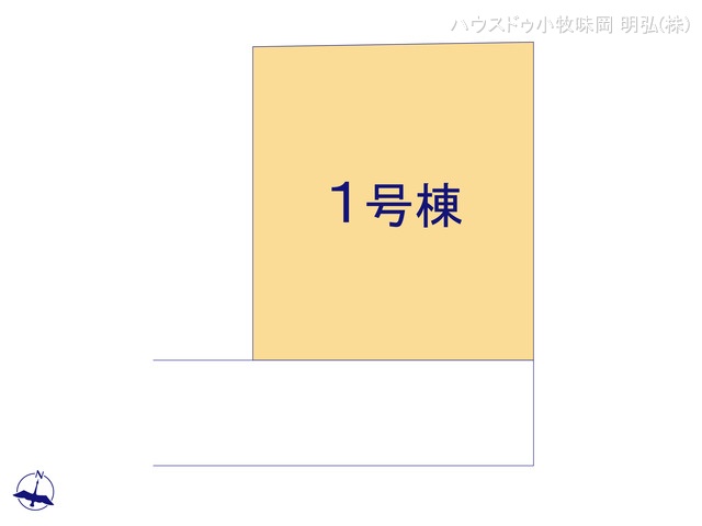 愛知県犬山市大字橋爪字地蔵下の新築戸建て全体区画図 ※図面と異なる場合は現況を優先