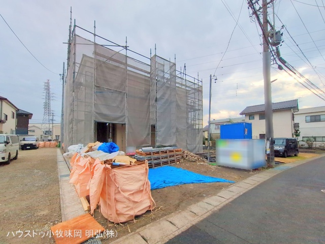 愛知県犬山市大字上野字兼若の新築戸建てシート写真 2025年12月7日撮影