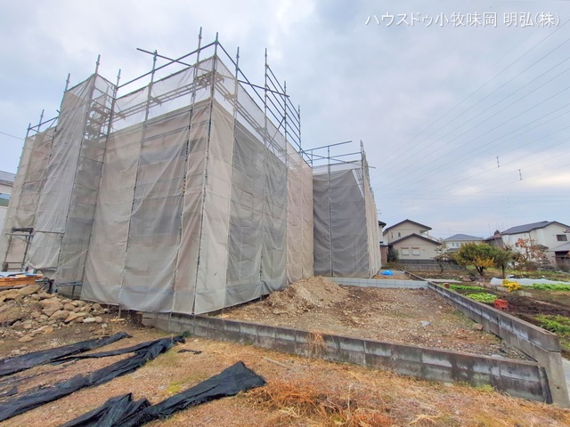 愛知県犬山市大字上野字兼若の新築戸建てシート写真 2025年12月7日撮影