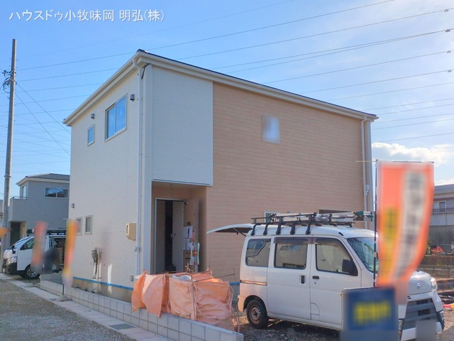 愛知県犬山市大字上野字兼若の新築戸建て外構写真 2025年12月22日撮影