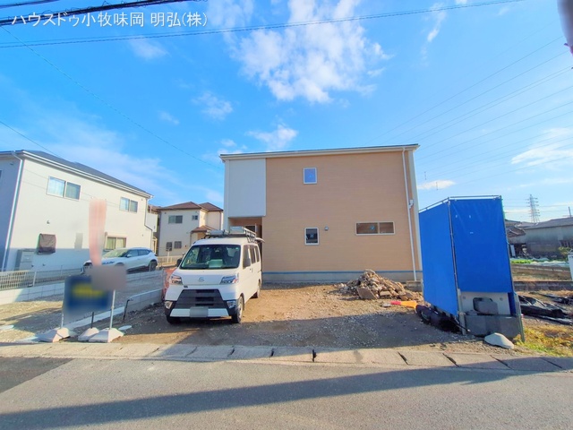 愛知県犬山市大字上野字兼若の新築戸建て外構写真 2025年12月22日撮影