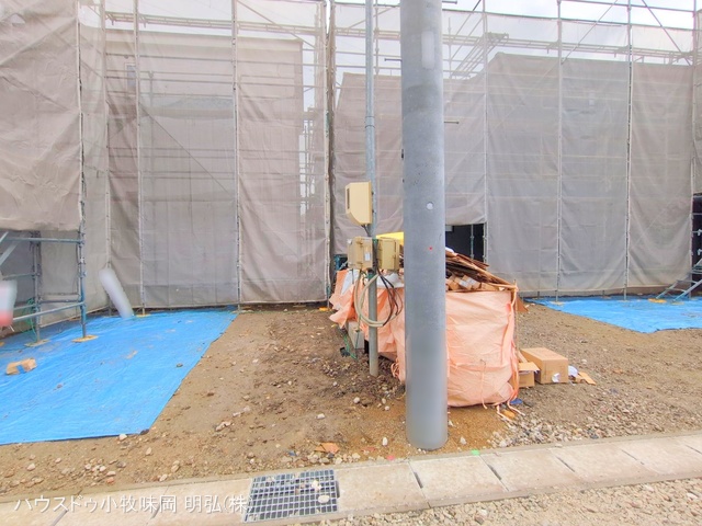 愛知県犬山市大字上野字兼若の新築戸建てシート写真 2025年12月7日撮影