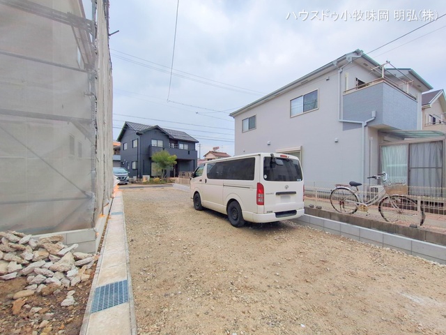 愛知県犬山市大字上野字兼若の新築戸建てシート写真 2025年12月7日撮影