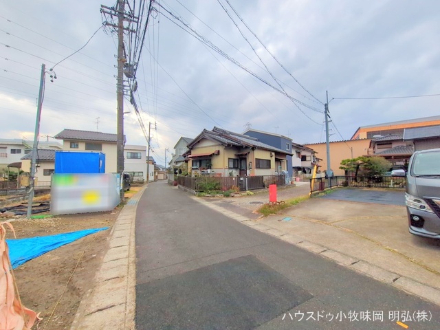 愛知県犬山市大字上野字兼若の新築戸建てシート写真 2025年12月7日撮影