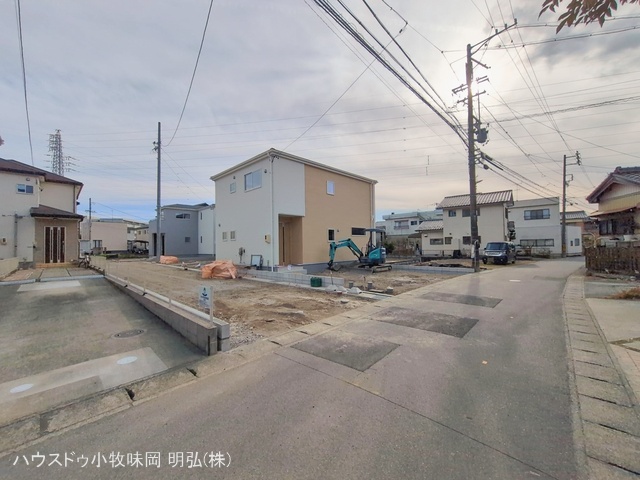 愛知県犬山市大字上野字兼若の新築戸建て外構写真 2026年1月19日撮影