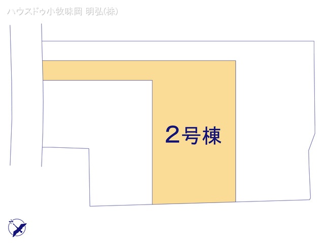 愛知県犬山市大字上野字兼若の新築戸建て全体区画図 ※図面と異なる場合は現況を優先