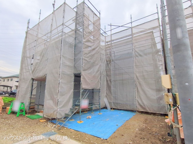 愛知県犬山市大字上野字兼若の新築戸建てシート写真 2025年12月7日撮影