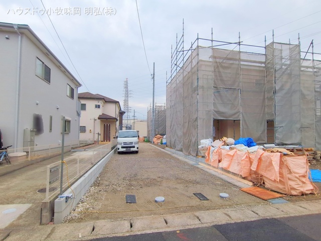 愛知県犬山市大字上野字兼若の新築戸建てシート写真 2025年12月7日撮影