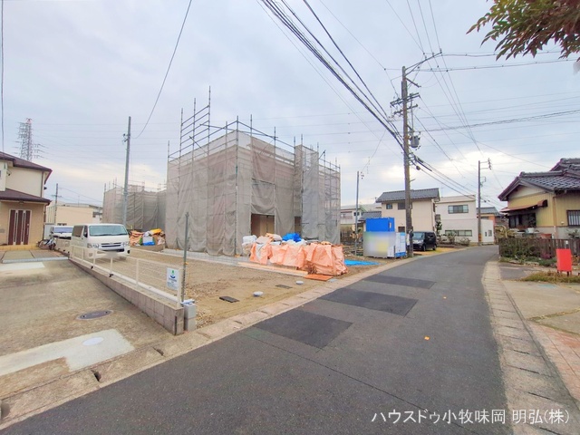 愛知県犬山市大字上野字兼若の新築戸建てシート写真 2025年12月7日撮影