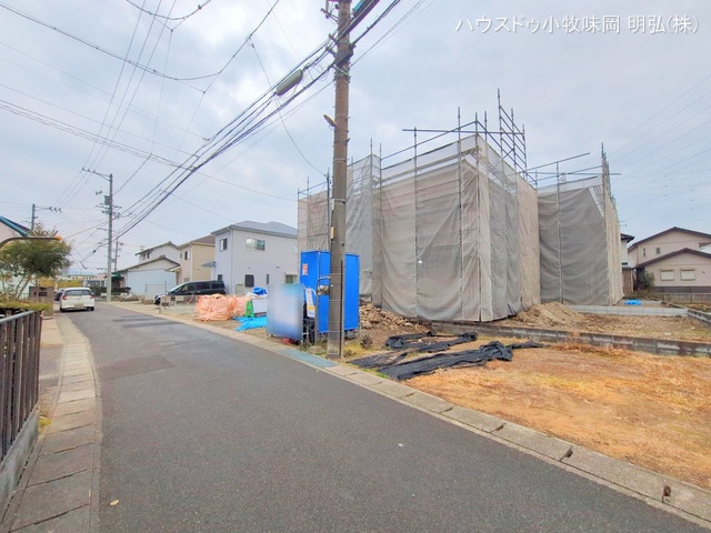 愛知県犬山市大字上野字兼若の新築戸建てシート写真 2025年12月7日撮影