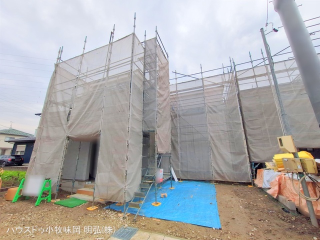 愛知県犬山市大字上野字兼若の新築戸建てシート写真 2025年12月7日撮影