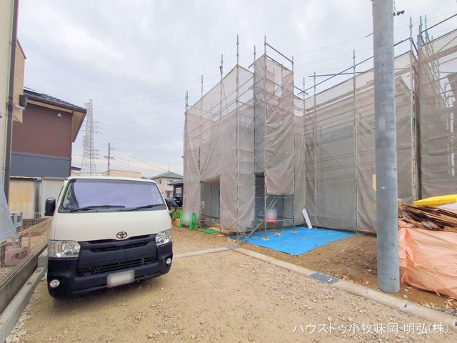 愛知県犬山市大字上野字兼若の新築戸建てシート写真 2025年12月7日撮影