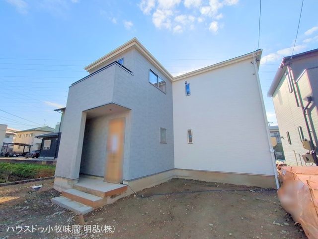 愛知県犬山市大字上野字兼若の新築戸建て外構写真 2025年12月22日撮影