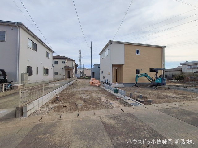 愛知県犬山市大字上野字兼若の新築戸建て外構写真 2026年1月19日撮影