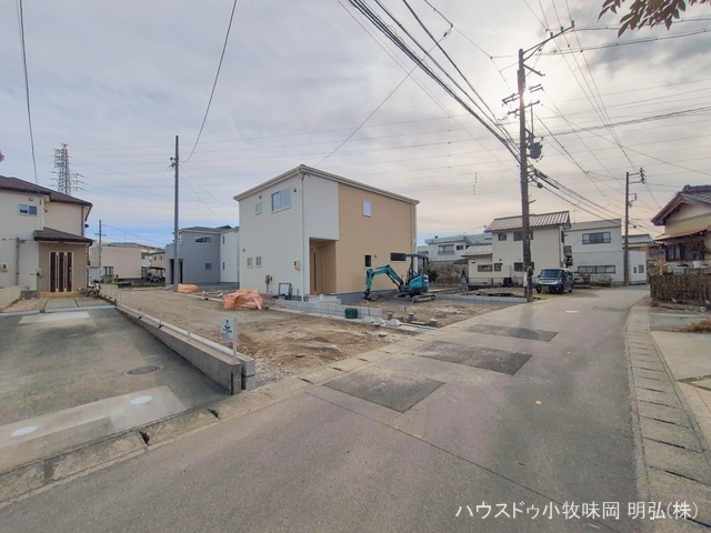 愛知県犬山市大字上野字兼若の新築戸建て外構写真 2026年1月19日撮影