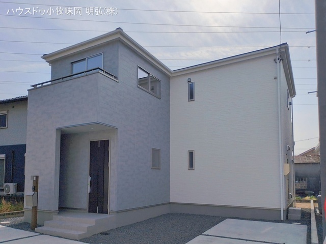 愛知県犬山市大字上野字兼若の新築戸建て完成写真 2026年2月15日撮影