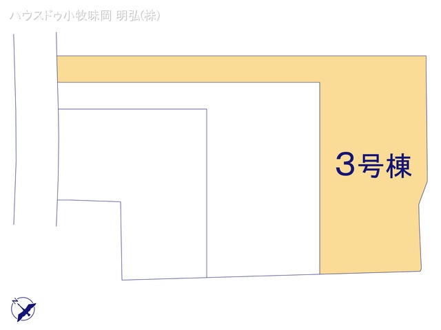 愛知県犬山市大字上野字兼若の新築戸建て全体区画図 ※図面と異なる場合は現況を優先