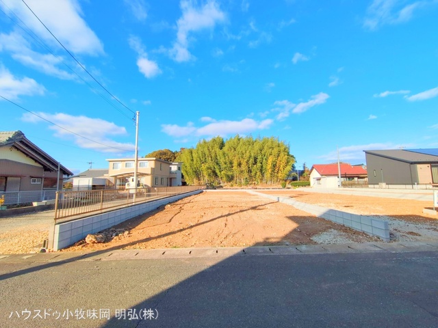 愛知県犬山市大字塔野地字南ノ切の新築戸建て更地・土地写真 2025年12月11日撮影