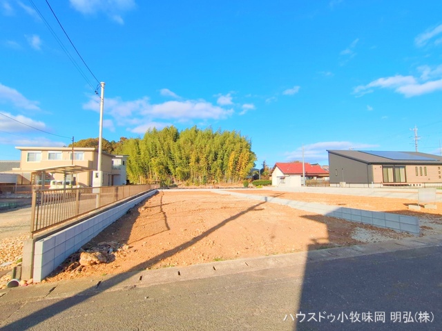 愛知県犬山市大字塔野地字南ノ切の新築戸建て更地・土地写真 2025年12月11日撮影
