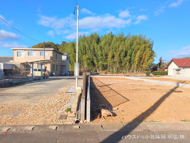 愛知県犬山市大字塔野地字南ノ切の新築戸建て更地・土地写真 2025年12月11日撮影