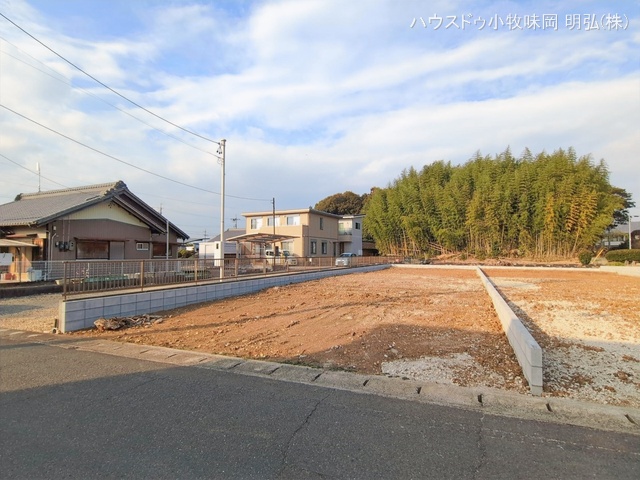愛知県犬山市大字塔野地字南ノ切の新築戸建て更地・土地写真 2026年1月4日撮影