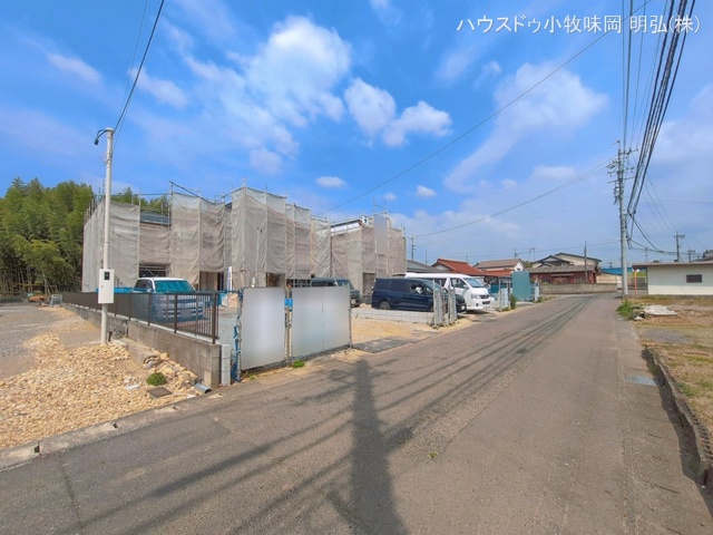 愛知県犬山市大字塔野地字南ノ切の新築戸建てシート写真 2026年4月13日撮影