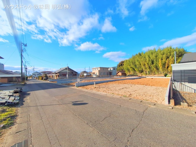 愛知県犬山市大字塔野地字南ノ切の新築戸建て更地・土地写真 2025年12月11日撮影