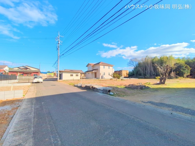 愛知県犬山市大字塔野地字南ノ切の新築戸建て更地・土地写真 2025年12月11日撮影