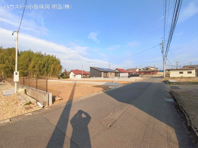 愛知県犬山市大字塔野地字南ノ切の新築戸建て更地・土地写真 2026年1月4日撮影