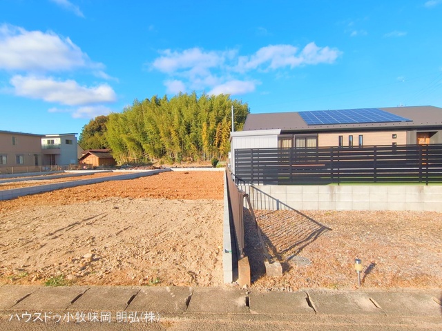 愛知県犬山市大字塔野地字南ノ切の新築戸建て更地・土地写真 2025年12月11日撮影