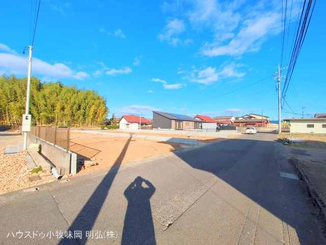 愛知県犬山市大字塔野地字南ノ切の新築戸建て更地・土地写真 2025年12月11日撮影