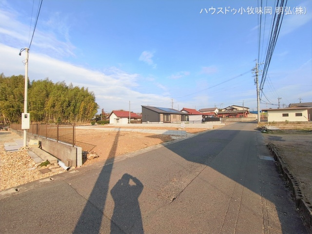 愛知県犬山市大字塔野地字南ノ切の新築戸建て更地・土地写真 2026年1月4日撮影